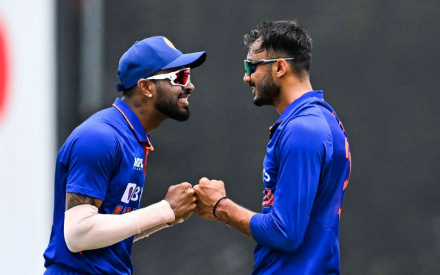 Hardik Pandya and Axar Patel