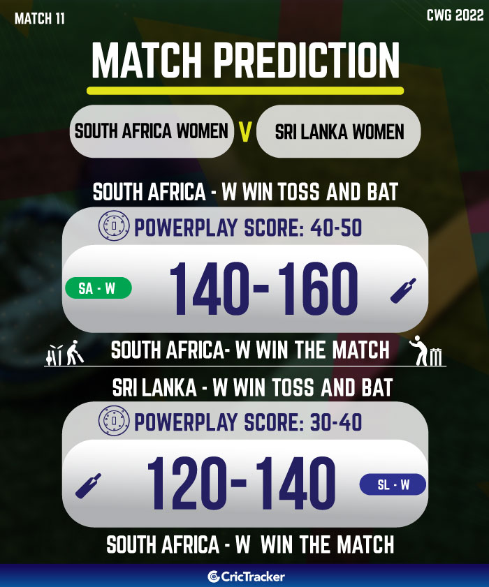south africa vs sri lanka who will win today cwg cricket match prediction
