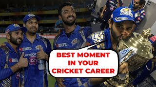 Parthiv Patel reveals the best moment in his cricket career