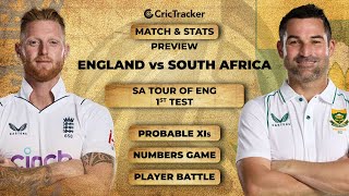 England vs South Africa- 1st Test Match Stats, Predicted Playing XI and Previews