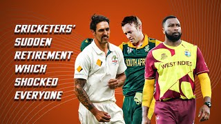 Cricketers Whose Sudden Retirement Left The World In Shock